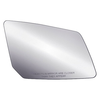 Replacement - Passenger Side Power Mirror Glass (Non-Heated, Foldaway) (Standard Line)