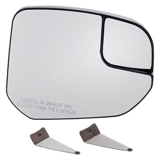 Replacement - Passenger Side Power Mirror Glass (Heated) (Standard Line)