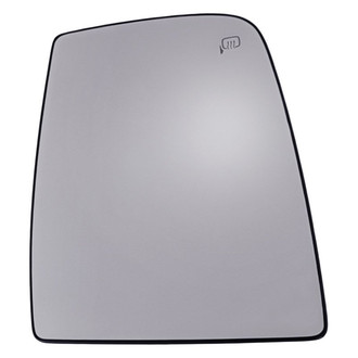 Replacement - Passenger Side Power Mirror Glass (Heated) (Standard Line)