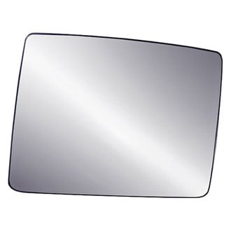 Replacement - Driver Side Towing Mirror Glass (Non-Heated) (Standard Line)