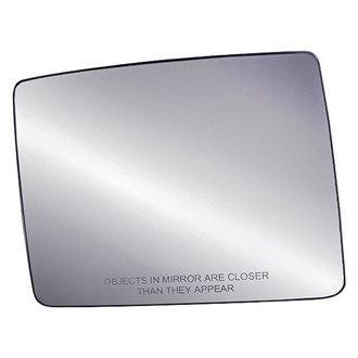 Replacement - Passenger Side Towing Mirror Glass (Non-Heated) (Standard Line)