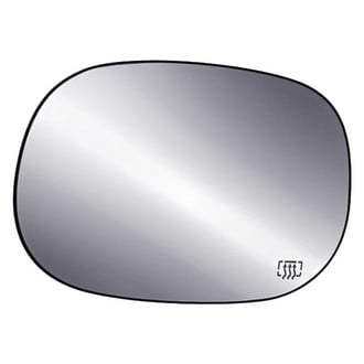 Replacement - Driver Side Power Mirror Glass (Heated) (Standard Line)
