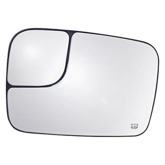 Replacement ID0051AA0732R00 - Driver Side Power Towing Mirror Glass (Heated) (Standard Line)