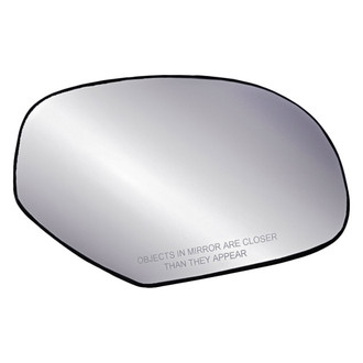 Replacement - Passenger Side Power Mirror Glass (Heated) (Standard Line)