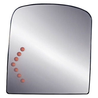 Replacement - Driver Side Power Mirror Glass (Heated) (Standard Line)