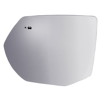 Replacement - Driver Side Mirror Glass (Heated, Foldaway) (Standard Line)