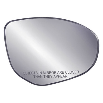 Replacement - Passenger Side Power Mirror Glass (Heated) (Standard Line)