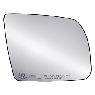 Replacement - Passenger Side Power Mirror Glass (Heated) (Standard Line)