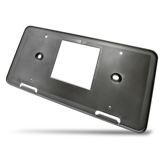 Replacement - Textured Black Front License Plate Bracket