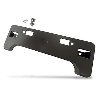 Replacement - Textured Black Front License Plate Bracket