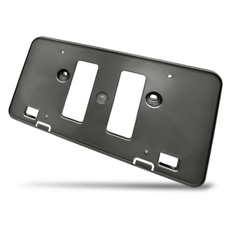 Replacement - Textured Black Front License Plate Bracket