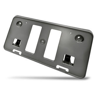 Replacement - Textured Black Front License Plate Bracket