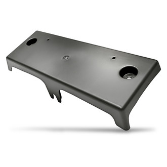 Replacement - Textured Black Front License Plate Bracket w/o Mounting Hardware