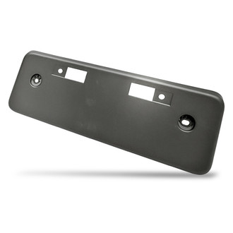 Replacement - Textured Black Front License Plate Bracket
