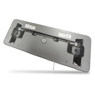 Replacement - Textured Black Front License Plate Bracket