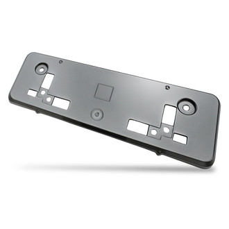 Replacement - Textured Black Front License Plate Bracket