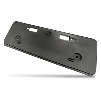 Replacement - Textured Black Front License Plate Bracket