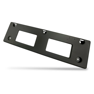 Replacement - Black Front License Plate Bracket
