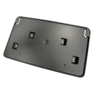 Replacement - Textured Black Front License Plate Bracket