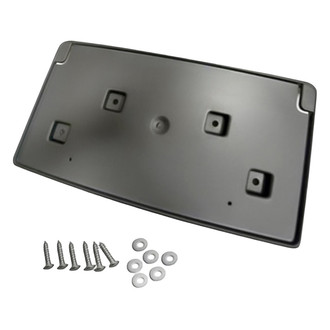 Replacement - Textured Black Front License Plate Bracket