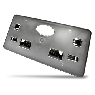 Replacement - Front License Plate Bracket w/o Mounting Hardware