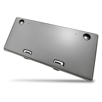Replacement - Textured Black Front License Plate Bracket
