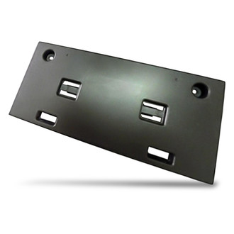 Replacement - Textured Black Front License Plate Bracket