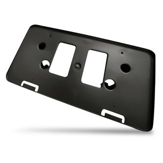 Replacement - Textured Black Front License Plate Bracket