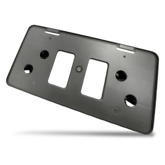 Replacement - Textured Black Front License Plate Bracket