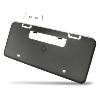 Replacement - Black Front License Plate Bracket