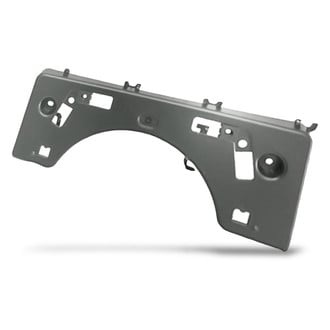 Replacement - Black Front License Plate Bracket