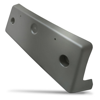 Replacement - Black Front License Plate Bracket