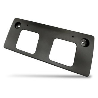 Replacement - Textured Black Front License Plate Bracket w/o Mounting Hardware