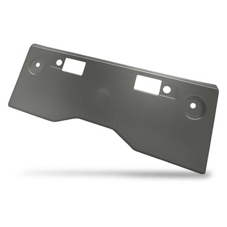 Replacement - Textured Black Front License Plate Bracket
