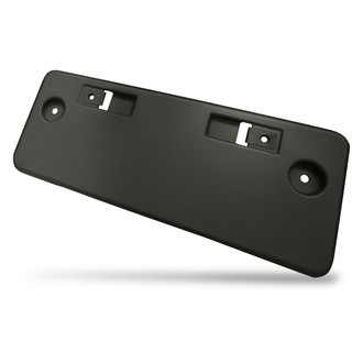 Replacement - Textured Black Front License Plate Bracket