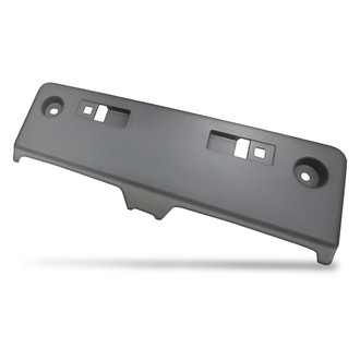 Replacement - Textured Black Front License Plate Bracket