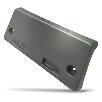 Replacement - Black Front License Plate Bracket