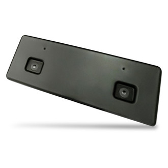 Replacement - Textured Black Front License Plate Bracket