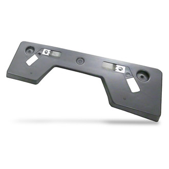Replacement - Black Front License Plate Bracket