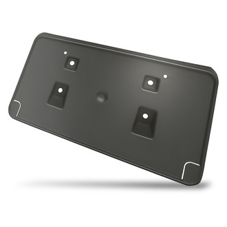 Replacement - Textured Black Front License Plate Bracket w/o Mounting Hardware