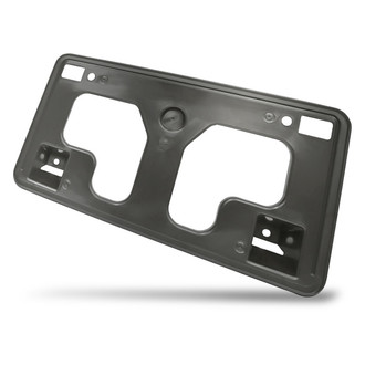 Replacement - Textured Black Front License Plate Bracket