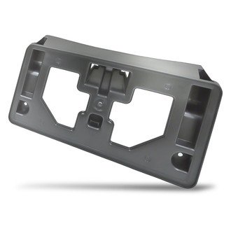 Replacement - Black Front License Plate Bracket