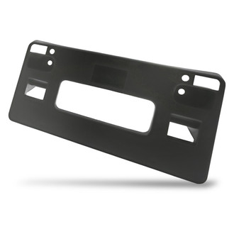 Replacement - Textured Black Front License Plate Bracket