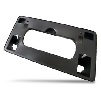 Replacement - Textured Black Front License Plate Bracket