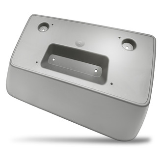 Replacement - Textured Black Front License Plate Bracket