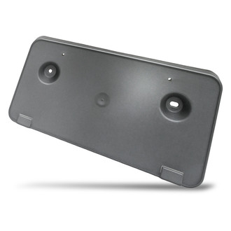 Replacement - Black Front License Plate Bracket