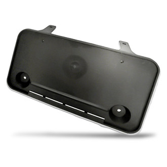 Replacement - Textured Black Front License Plate Bracket