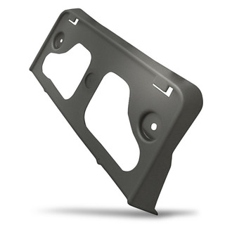 Replacement - Black Front License Plate Bracket