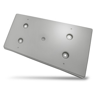 Replacement - Textured Black Front License Plate Bracket