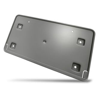 Replacement - Textured Black Front License Plate Bracket